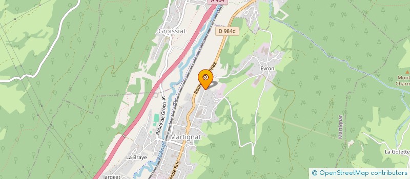 localisation de l'entreprise KHEPRI à MARTIGNAT