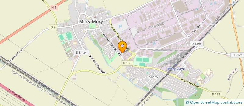 localisation de l'entreprise KHEPRI  MITRY-MORY