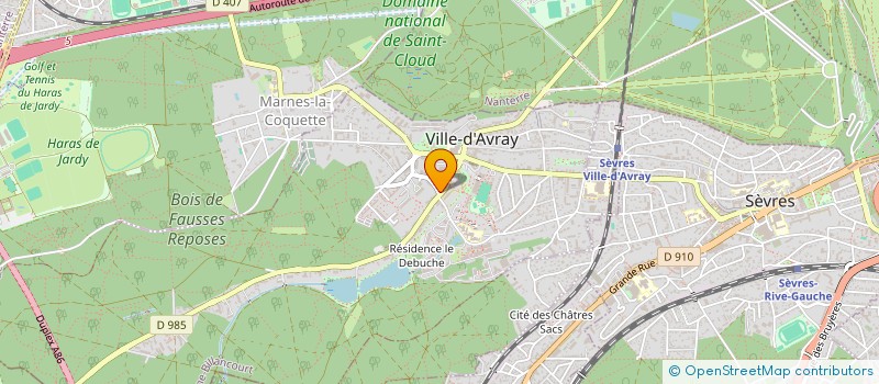 localisation de l'entreprise KHEPRI ARTISANS  VILLE-D'AVRAY