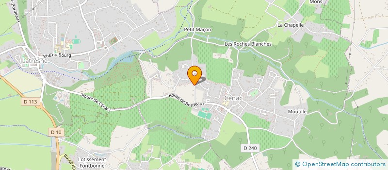 localisation de l'entreprise KHEPRI OPHTALMOLOGIE  CENAC