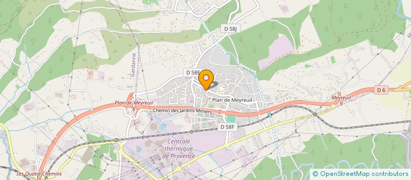 localisation de l'entreprise KHER13  MEYREUIL