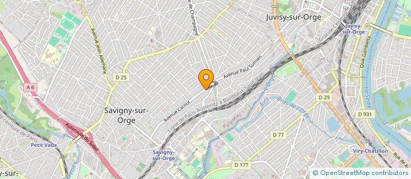 localisation de l'entreprise KHERAK à SAVIGNY-SUR-ORGE