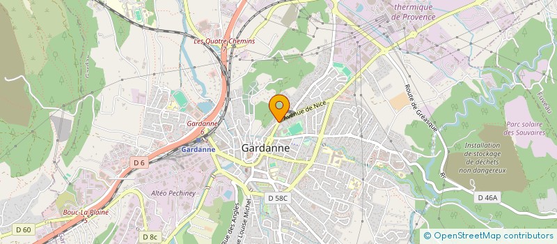 localisation de l'entreprise KHERBACHE à GARDANNE