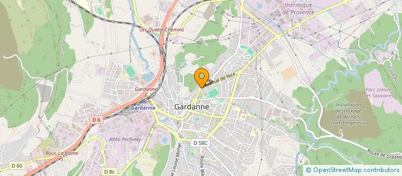 localisation de l'entreprise KHERBACHE IMMOBILIER à GARDANNE