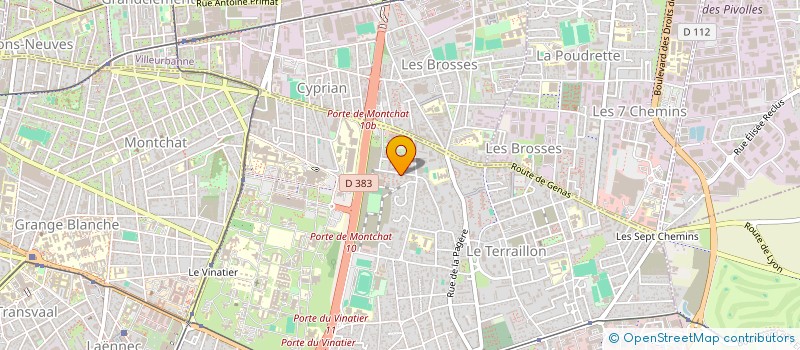 localisation de l'entreprise KHEREDDINE ABDERRAHMANE SASU à BRON