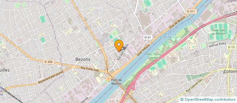 localisation de l'entreprise KHF DIGITAL à BEZONS