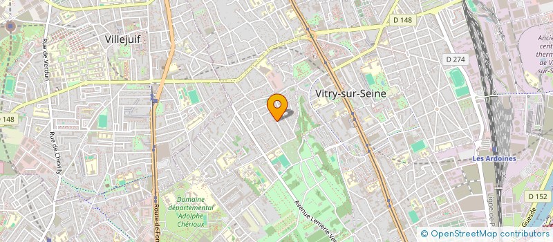 localisation de l'entreprise KHI PHAP GIANG LONG à VITRY-SUR-SEINE