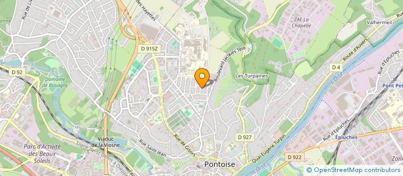 localisation de l'entreprise KHIALLE  PONTOISE