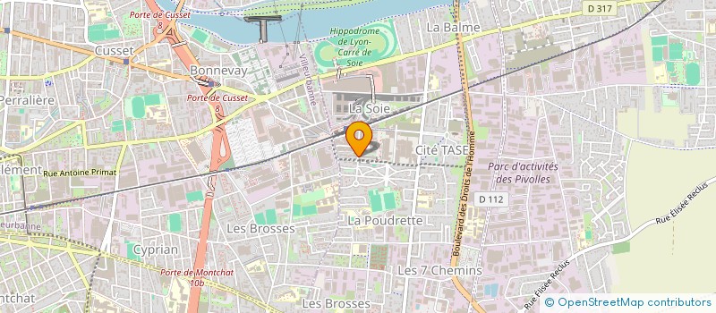 localisation de l'entreprise KHIDMAA  VAULX-EN-VELIN