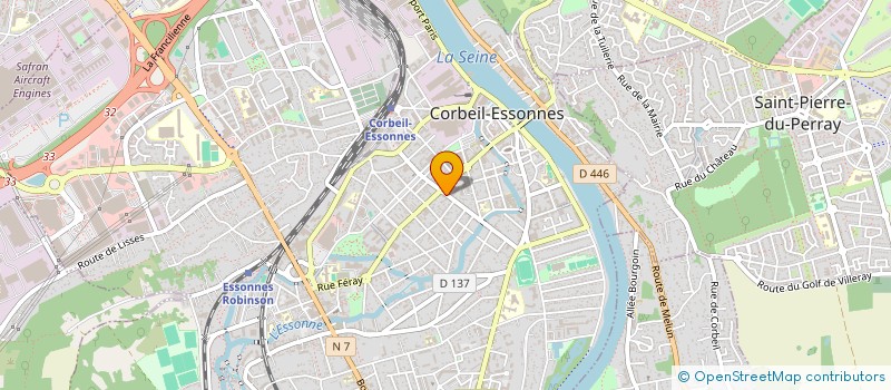 localisation de l'entreprise KHIER à CORBEIL-ESSONNES