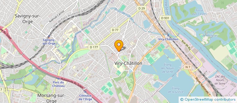 localisation de l'entreprise KHIMA REDHA à VIRY CHATILLON