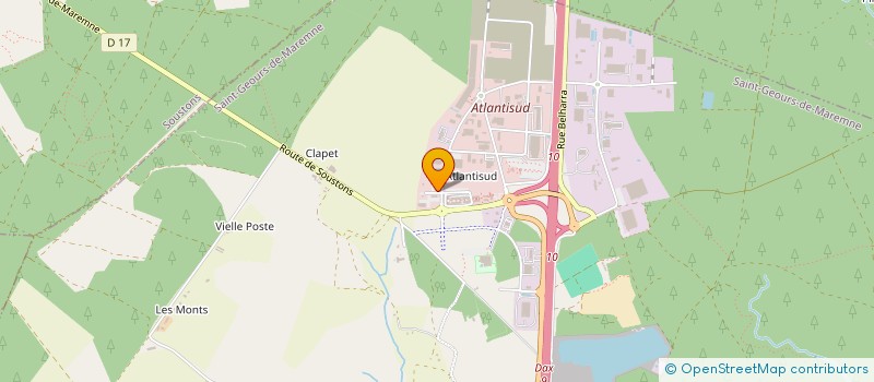 localisation de l'entreprise KHIMAIRA LAB  SAINT-GEOURS-DE-MAREMNE