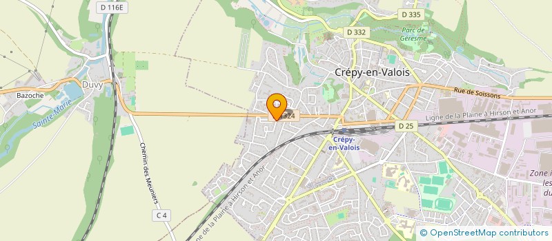 localisation de l'entreprise KHITER INC  CREPY-EN-VALOIS