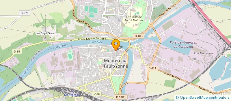 localisation de l'entreprise KHIYAT COSPARA  MONTEREAU-FAULT-YONNE