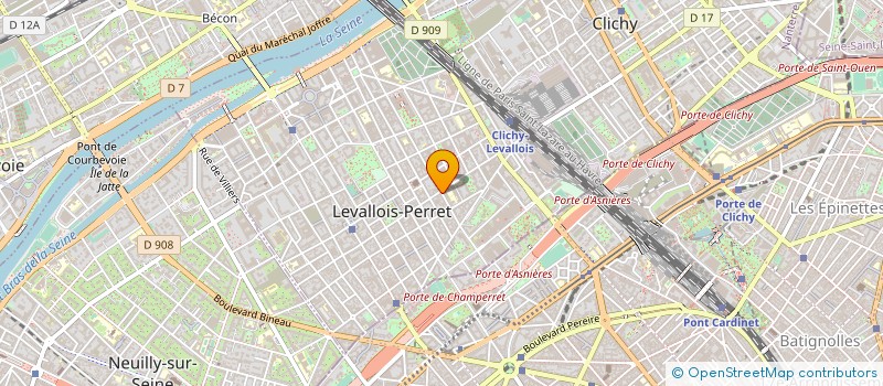localisation de l'entreprise KHKN FOOD  LEVALLOIS-PERRET