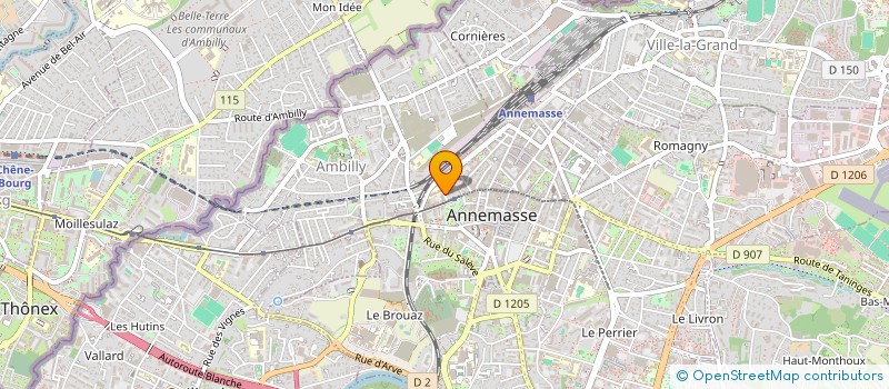 localisation de l'entreprise KHL GLOBAL CARE SERVICES à ANNEMASSE