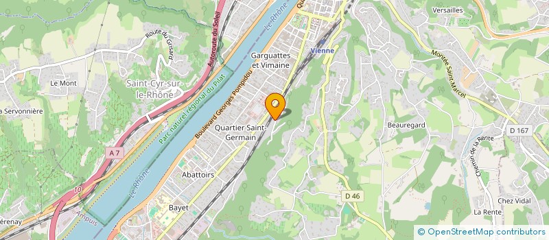 localisation de l'entreprise KHLA à VIENNE