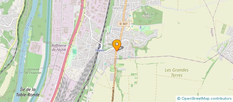 localisation de l'entreprise KHLOE LINGERIE  FEYZIN