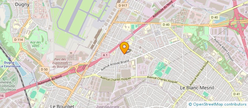 localisation de l'entreprise KHM à LE BLANC-MESNIL