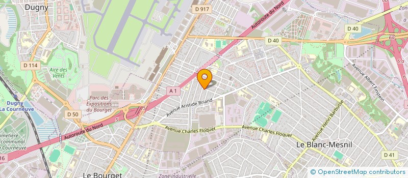 localisation de l'entreprise KHMA à LE BLANC-MESNIL