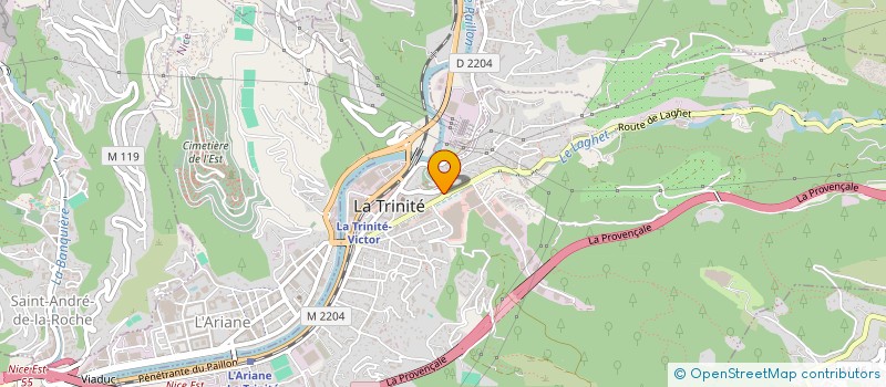 localisation de l'entreprise KHMERASIE à LA TRINITE