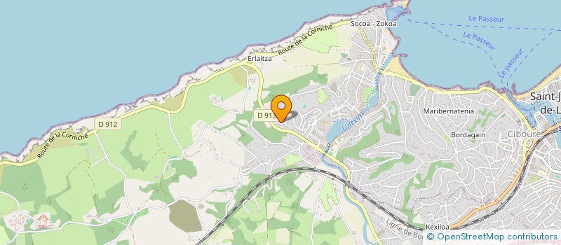 localisation de l'entreprise KHOBER à URRUGNE