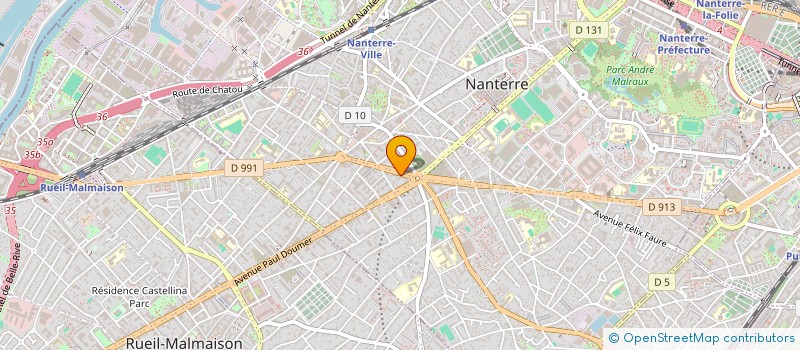 localisation de l'entreprise KHODE à NANTERRE