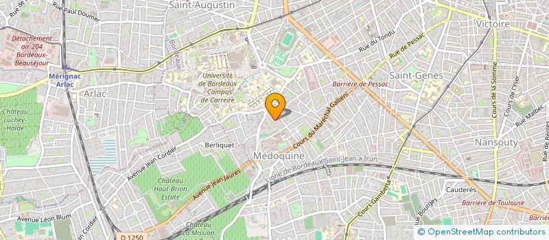 localisation de l'entreprise KHOGIR à BORDEAUX