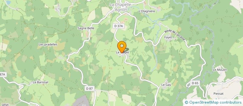 localisation de l'entreprise KHOHA  LA CHAPELLE AGNON