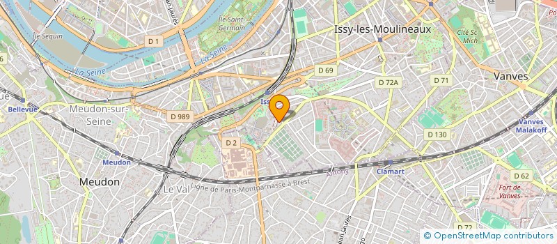 localisation de l'entreprise KHOKHA à ISSY-LES-MOULINEAUX