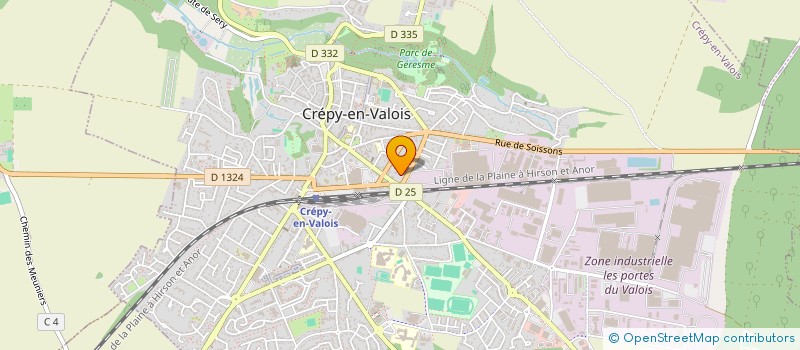 localisation de l'entreprise KHOLIBRI  CREPY-EN-VALOIS