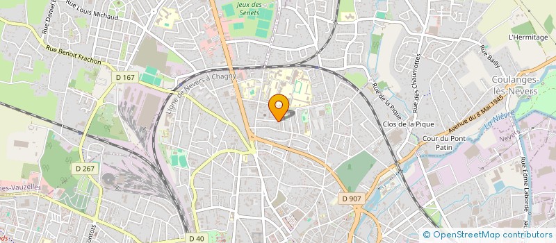 localisation de l'entreprise KHOM BANLAY à NEVERS