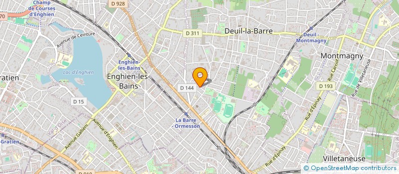 localisation de l'entreprise KHOMEL IMMO  DEUIL-LA-BARRE