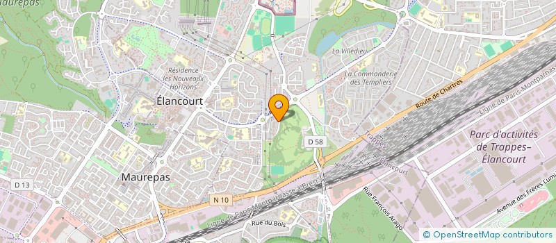 localisation de l'entreprise KHORASSAN IMPEX  ELANCOURT