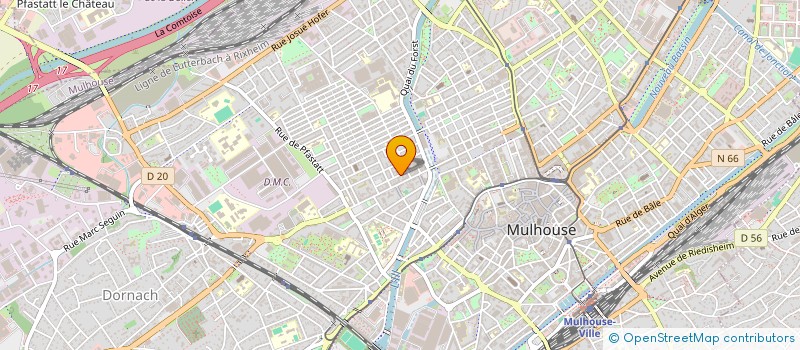 localisation de l'entreprise KHORCH  MULHOUSE