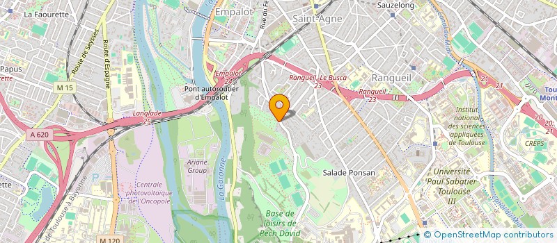 localisation de l'entreprise KHORSI - ORDONNEAUD à TOULOUSE