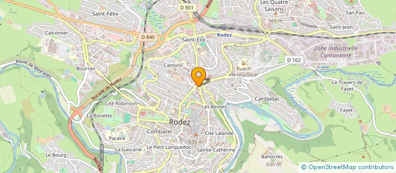 localisation de l'entreprise KHORTEX PRODUCTIONS à RODEZ