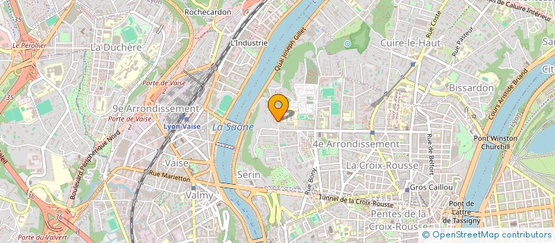 localisation de l'entreprise KHORUS à LYON