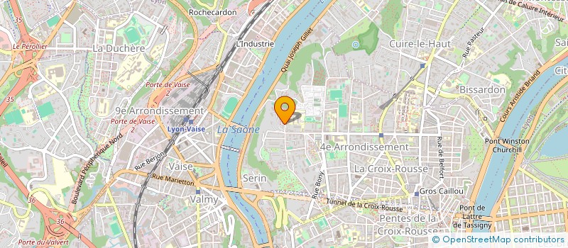 localisation de l'entreprise KHORUS GROUP  LYON