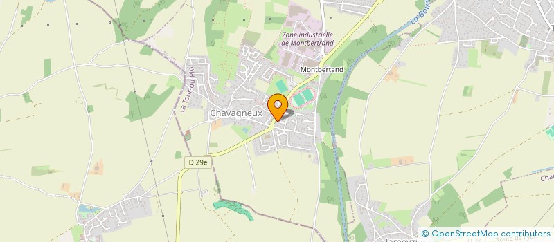 localisation de l'entreprise KHOS  CHARVIEU-CHAVAGNEUX