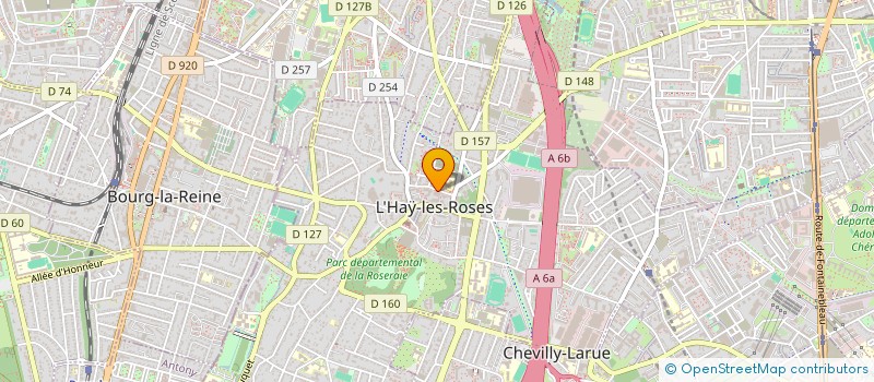 localisation de l'entreprise KHOUDEIR  L'HAY-LES-ROSES