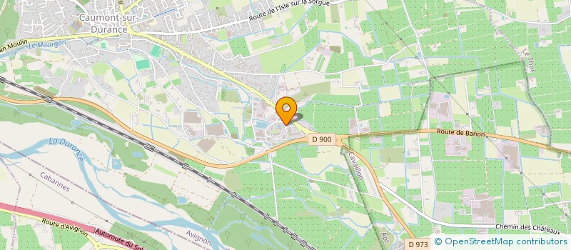 localisation de l'entreprise KHQ  CAUMONT-SUR-DURANCE