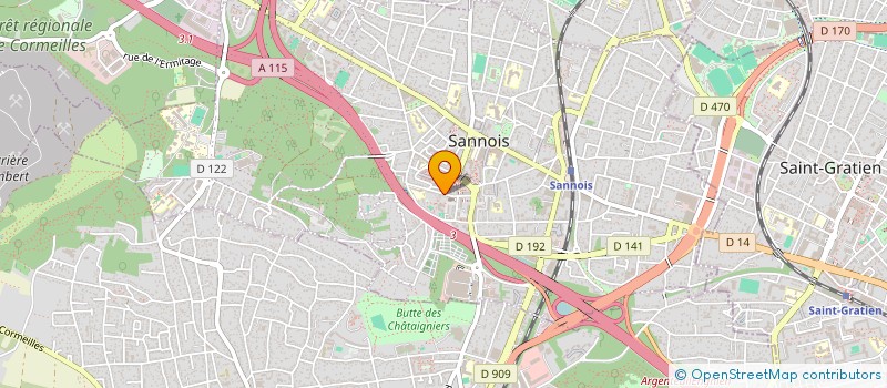 localisation de l'entreprise KHR à SANNOIS