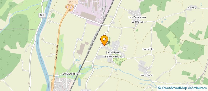 localisation de l'entreprise KHROMA à INGRANDES
