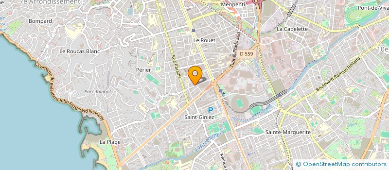 localisation de l'entreprise KHROMA HERRIOT à MARSEILLE