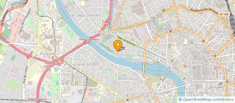 localisation de l'entreprise KHRON'XPRESS 31 à TOULOUSE