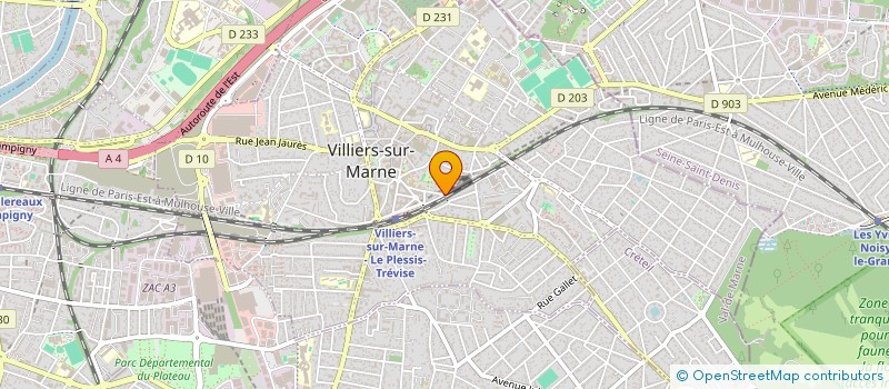 localisation de l'entreprise KHRONOS COURSES à VILLIERS-SUR-MARNE