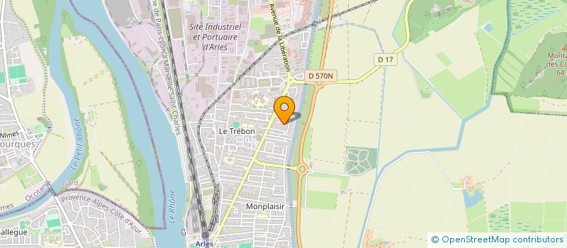 localisation de l'entreprise KHSIBI  ARLES