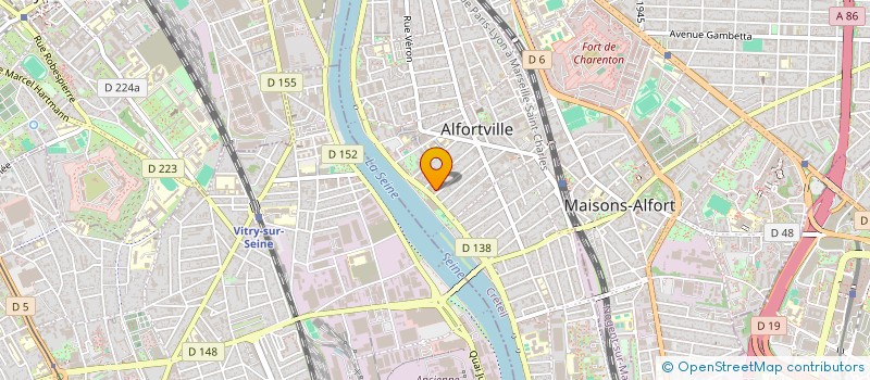 localisation de l'entreprise KHSN à ALFORTVILLE