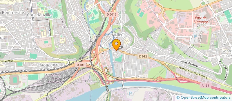 localisation de l'entreprise KHSV  HARFLEUR